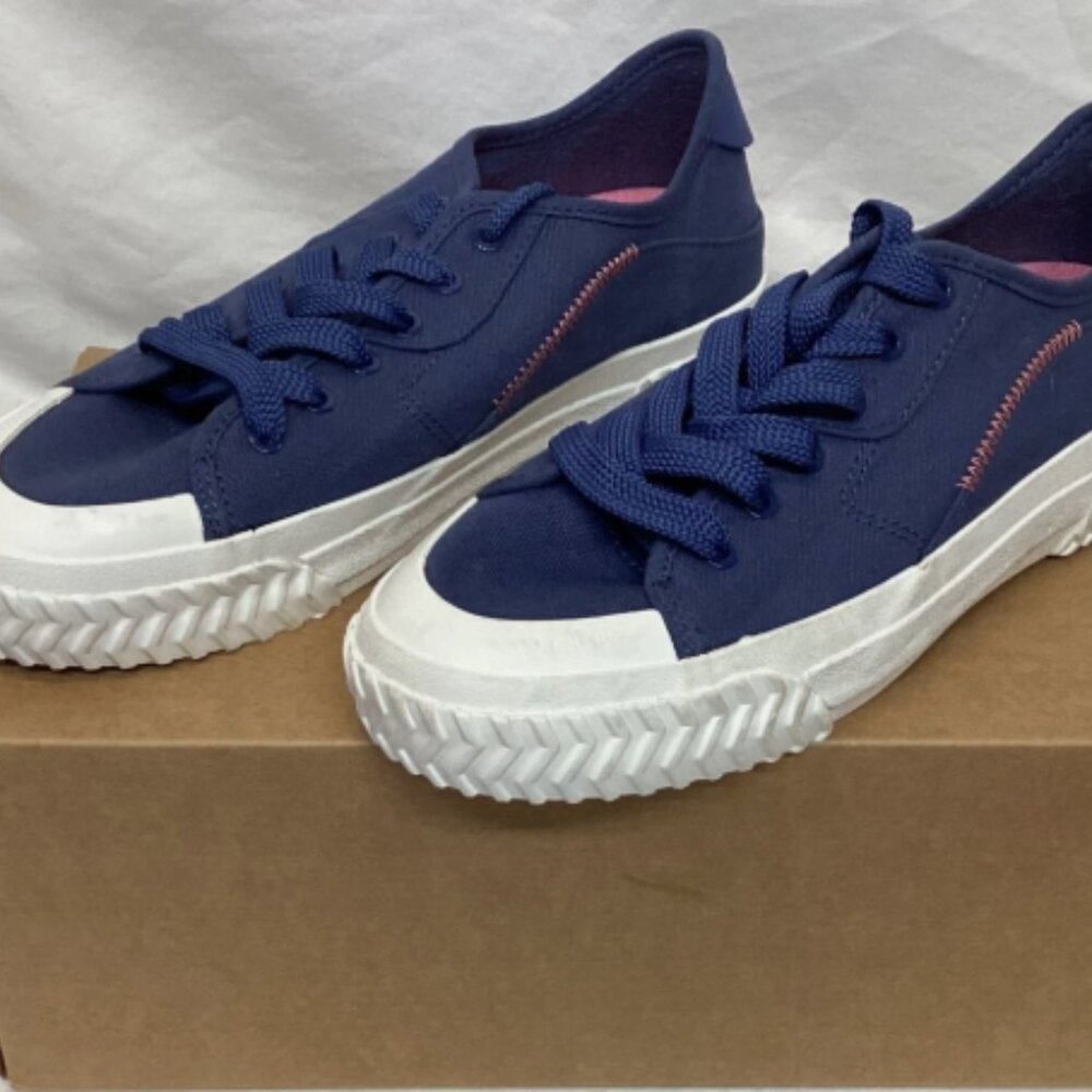 Skechers Street Trax Hi Washable Lace-Up Sneakers 7M Navy MAKE OFFER!